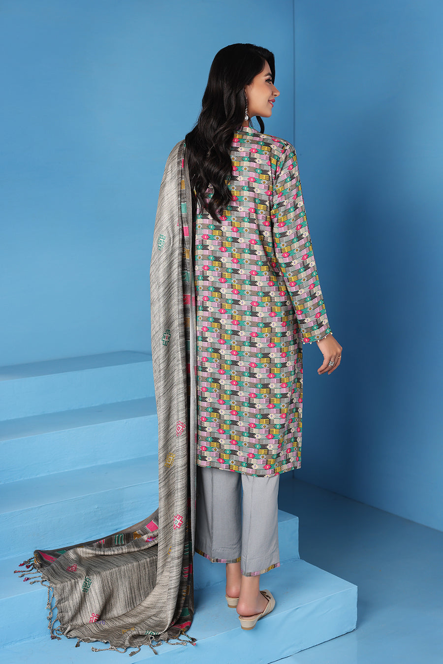 Nishat Linen 42206116 Printed 3PC Winter Being You 2022 Online Shopping