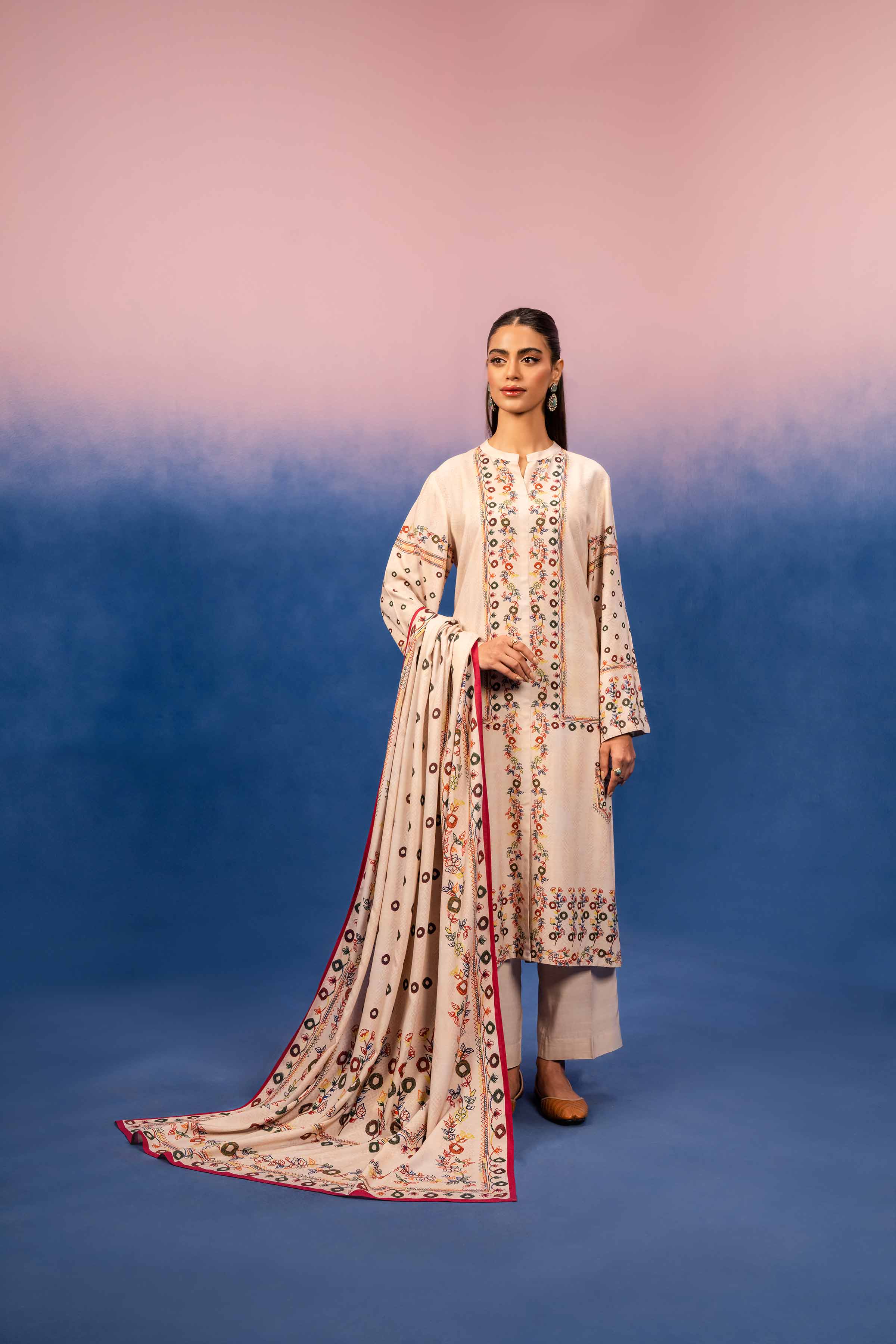 Nishat Linen Digital Printed Suit 42303194 Winter 3 Pcs Collection Online Shopping