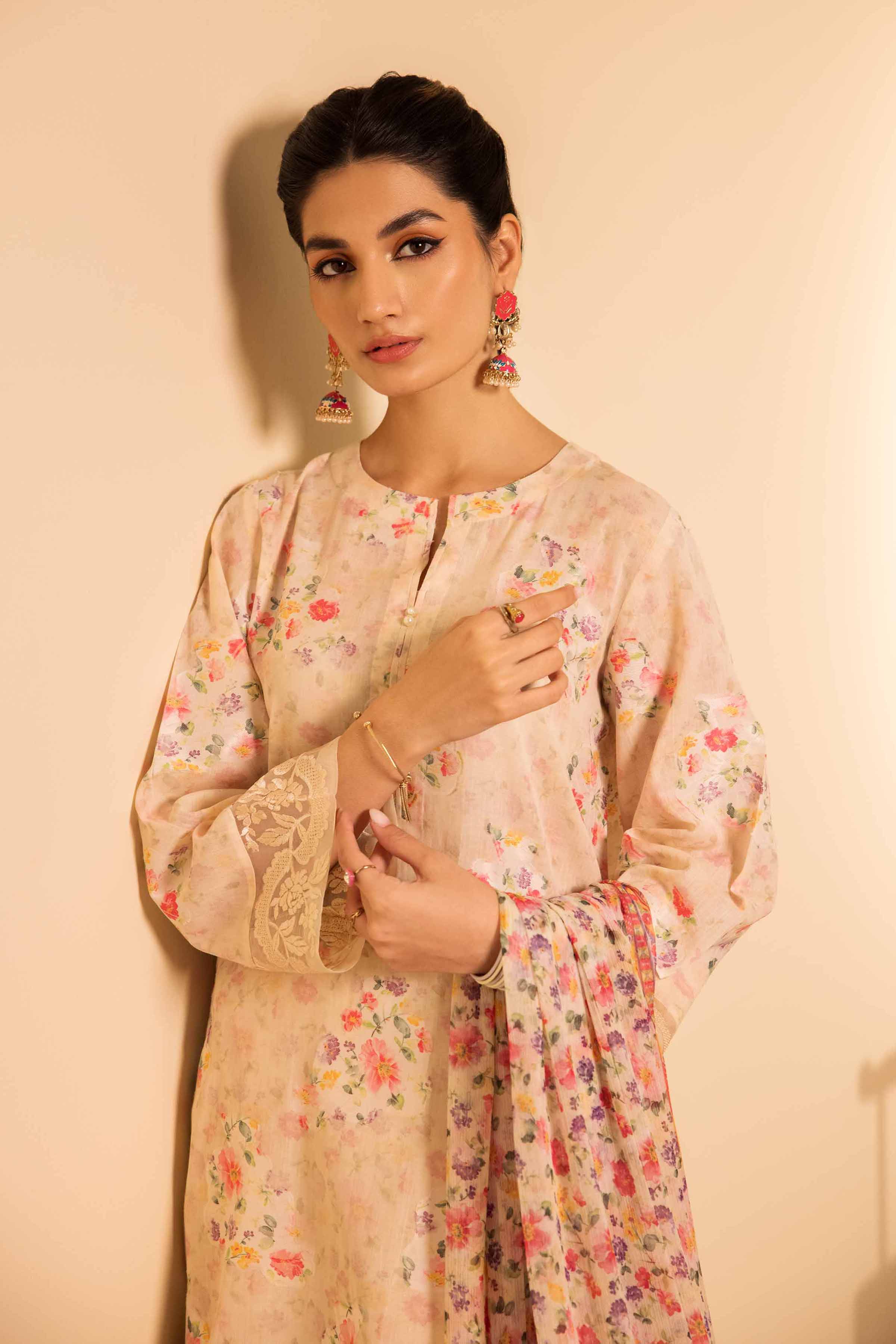 Nishat Linen 3 Piece Digital Printed Jacquard Embroidered Suit 42401017 Freedom To Buy Online Shopping