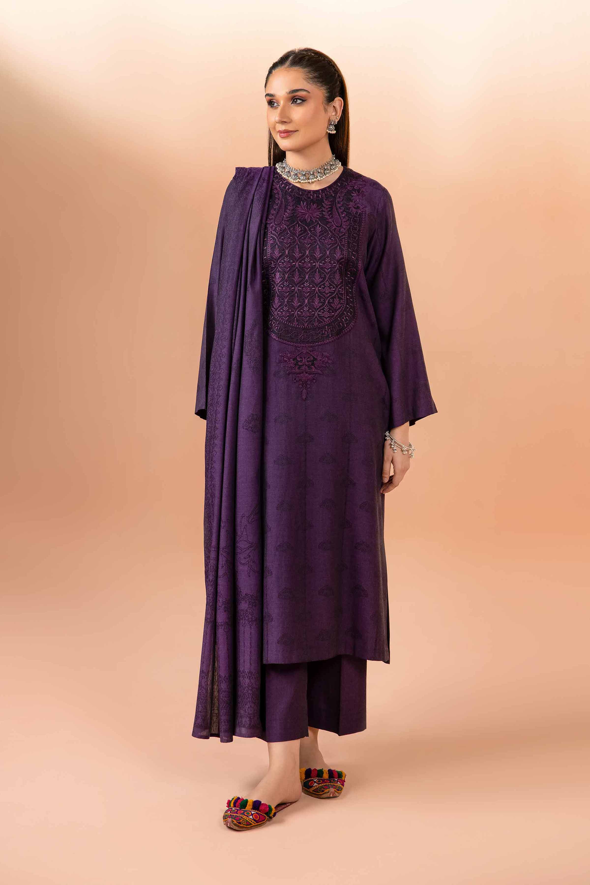 Nishat Linen 3 Piece Jacquard Embroidered Suit 42401025 Freedom To Buy Online Shopping