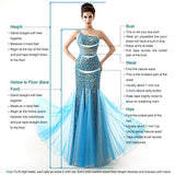 Engela Sequin Mermaid Dresses Gold/Royal Blue Trumpet Evening Dresses Party Prom Gowns
