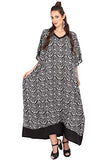 Miss Lavish London Kaftan Dress - Caftans for Women - Women's Caftans Long Maxi Style Dresses One Size [151]