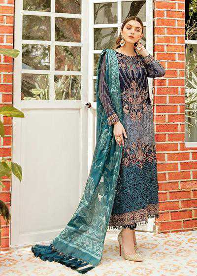Afrozeh Blue La Fleur 2021