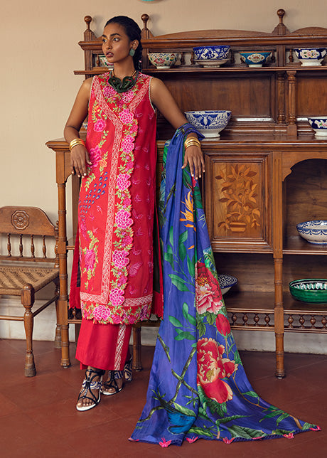 Mahgul Tropical Jungle Sabzwari Lawn 2022 Online Shopping