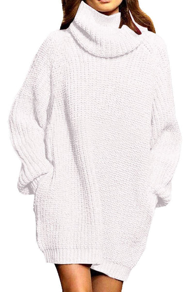 pink queen women's loose turtleneck oversize long pullover sweater dress Pink Queen Women's Loose Turtleneck Oversize Long Pullover Sweater Dress Fall Winter Clothes Black S at Amazon Women's Clothing store