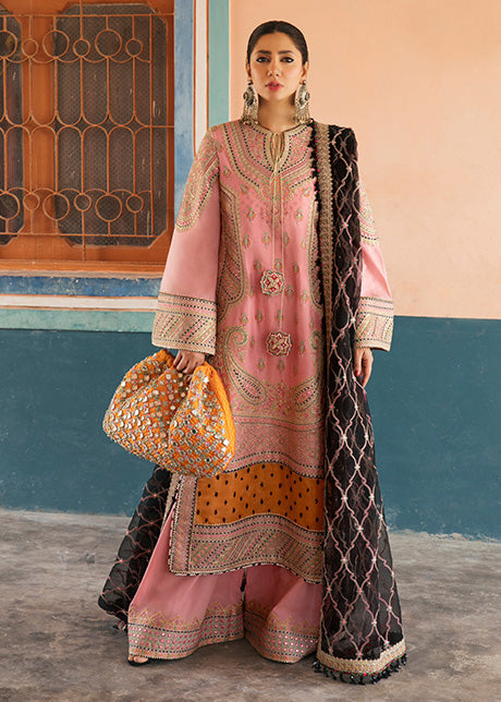 Hussain Rehar Zalbul Rahgoli Lawn 2022 Online Shopping