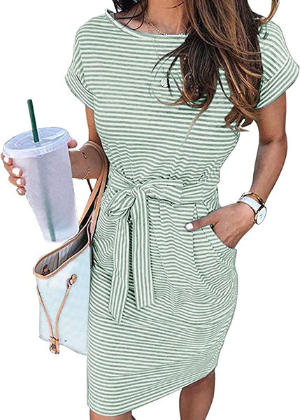 Mint green t shirt dress sale