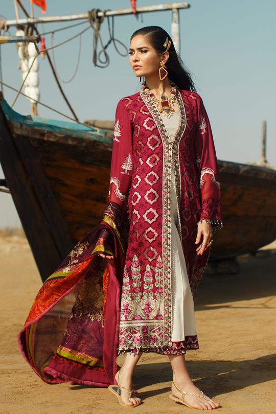 Ilaha Kirmizi Red Lawn Collection 2021