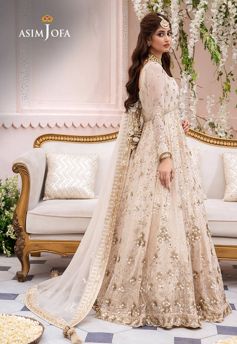 Asim Jofa AJCC-02 Chandni Luxury Chiffon Online Shopping