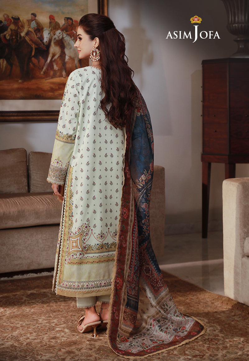 Asim Jofa AJAS-08 (3-Pcs) Asra Intermix Collection Online Shopping