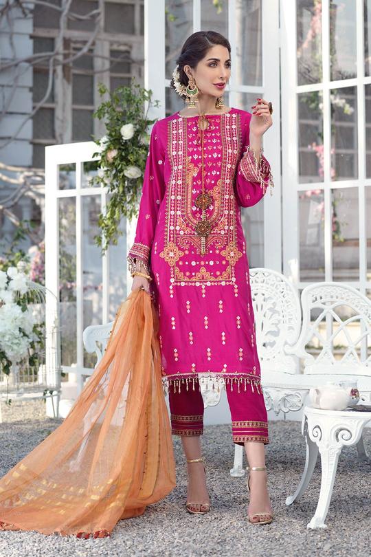Bonanza Satrangi Akv21v13p3 Pink Khoob Collection 2021