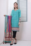Bonanza Satrangi Teal Lawn Suit Ask222p04 Eid Pret 2022 Online Shopping