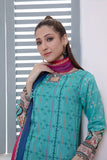 Bonanza Satrangi Teal Lawn Suit Ask222p04 Eid Pret 2022 Online Shopping