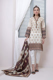Bonanza Satrangi Cream Lawn Suit Ask222p05 Eid Pret 2022 Online Shopping