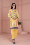 Bonanza Satrangi Yellow Lawn Suit Ask222p08 Eid Pret 2022 Online Shopping