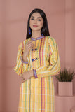 Bonanza Satrangi Yellow Lawn Suit Ask222p08 Eid Pret 2022 Online Shopping
