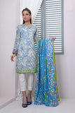 Bonanza Satrangi Blue Lawn Suit Ask222p10 Eid Pret 2022 Online Shopping