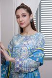 Bonanza Satrangi Blue Lawn Suit Ask222p10 Eid Pret 2022 Online Shopping