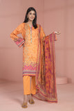 Bonanza Satrangi Orange Lawn Suit Ask223p25 Eid Pret 2022 Online Shopping