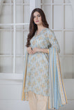 Bonanza Satrangi Blue Lawn Suit Ask223p39 Eid Pret 2022 Online Shopping
