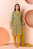 Bonanza Satrangi Yellow Lawn Suit Ask223p46 Eid Pret 2022 Online Shopping