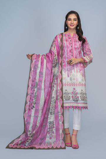 Bonanza Satrangi Misty Abstract Summer Collection 2021