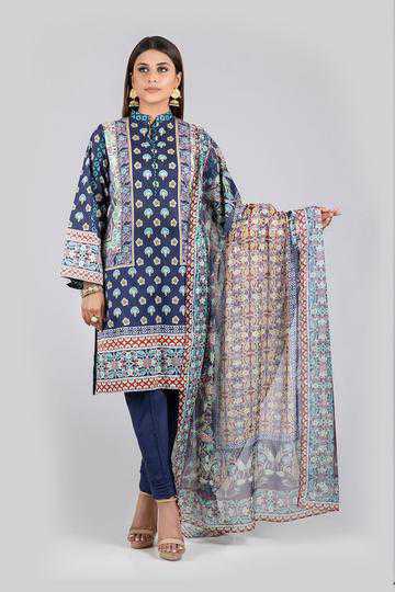 Bonanza Satrangi ASO213P14 L Green Summer Collection 2021