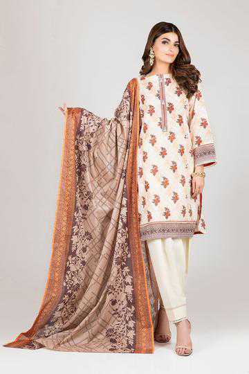 Bonanza Satrangi ASO213P31A  Cream Summer Collection 2021