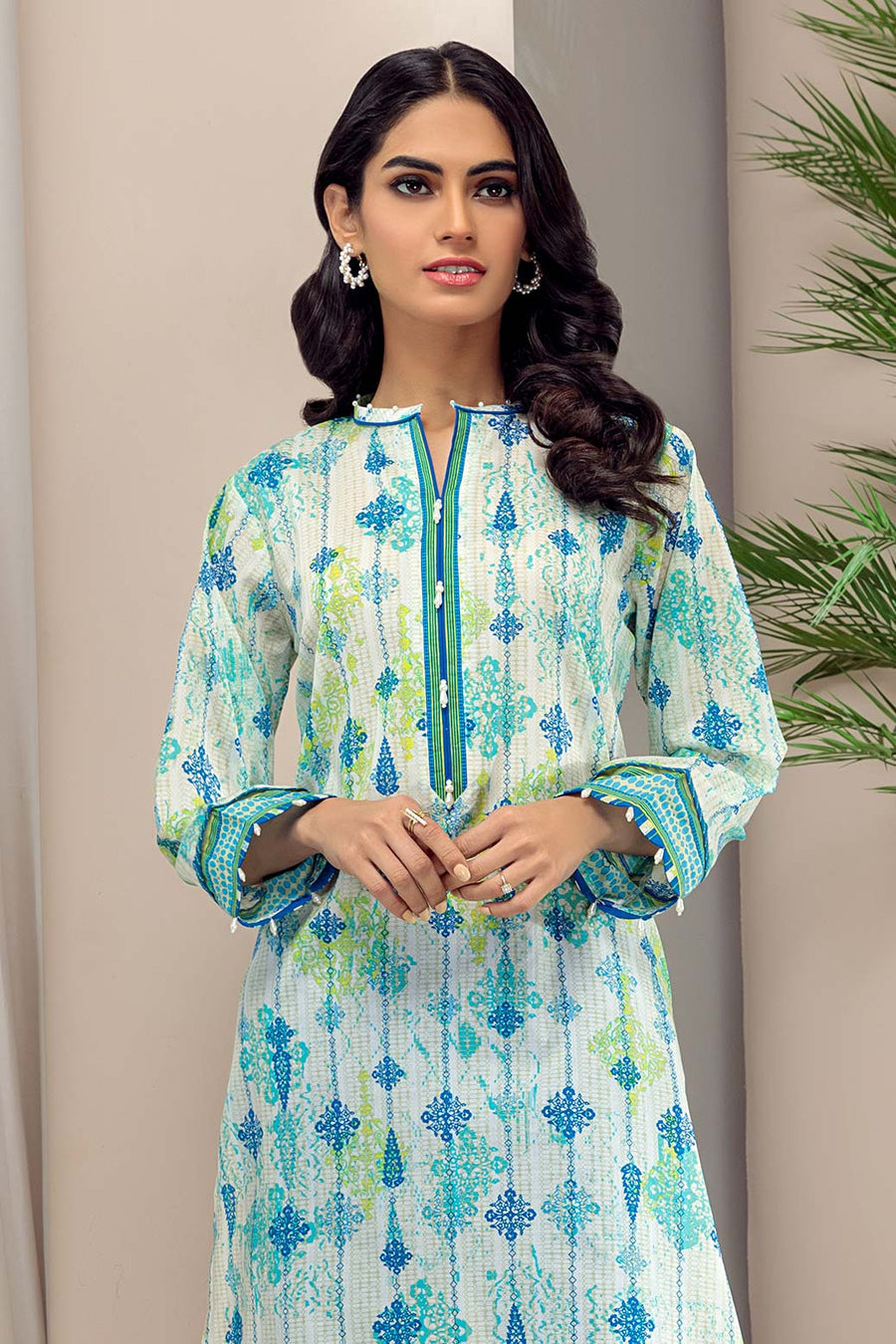 Bonanza Satrangi Azure Aso222p15 Summer Collection 2022 Online Shopping