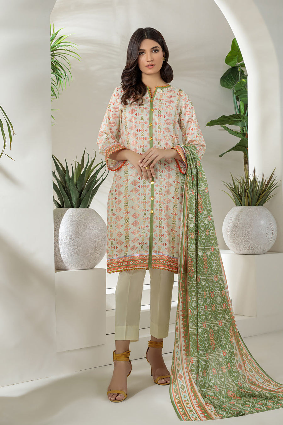 Bonanza Satrangi Amal Aso223p39 Summer Collection 2022 Online Shopping