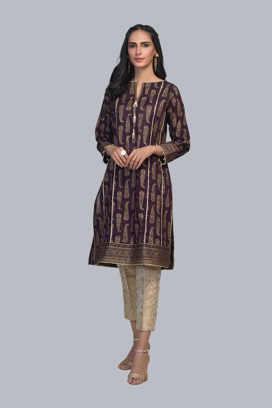 Bonanza Satrangi Asr211p06 D Purple Eid Collection 2021