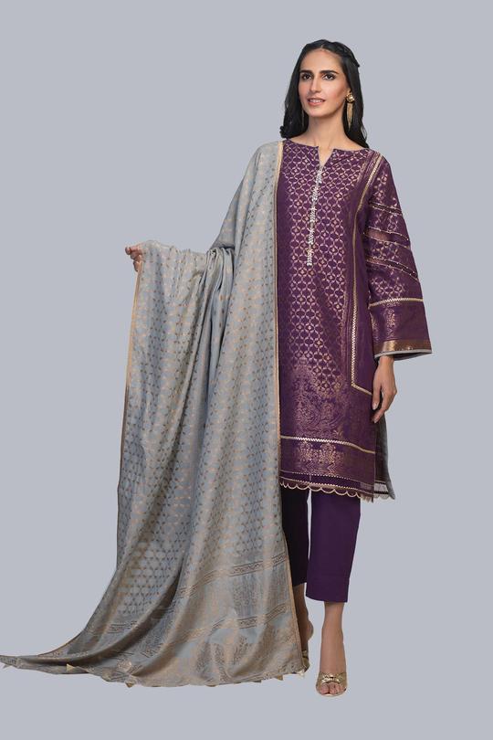 Bonanza Satrangi ASR213P85-VOILET Eid Collection 2021