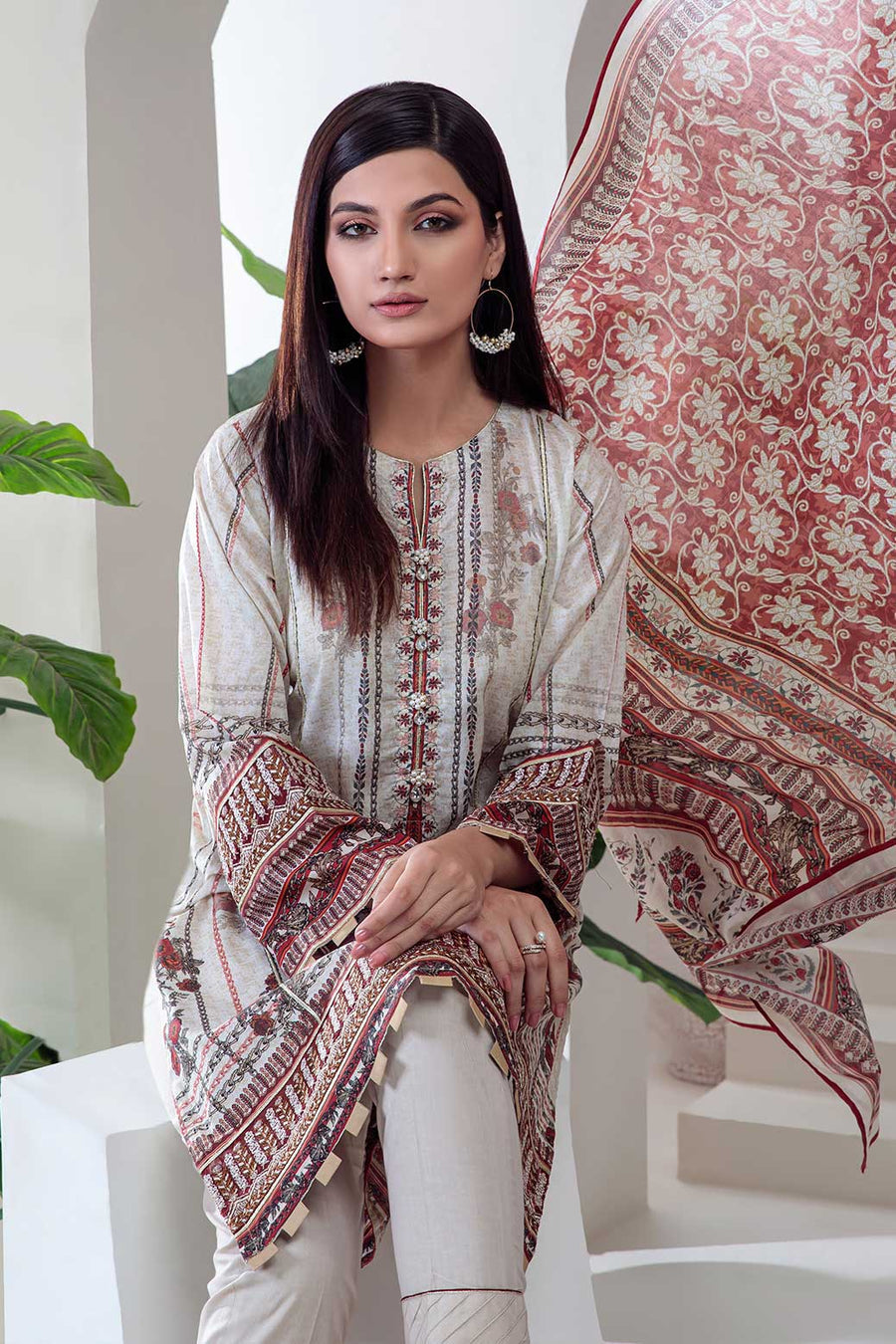 Bonanza Satrangi Gul Bahar Ast223p32 Summer Collection 2022 Online Shopping