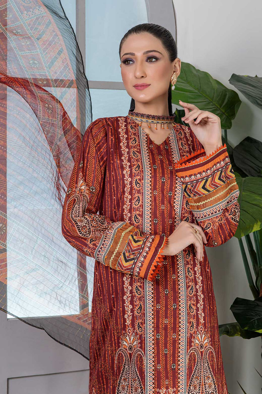 Bonanza Satrangi Citrine B Ast223p46b Summer Collection 2022 Online Shopping