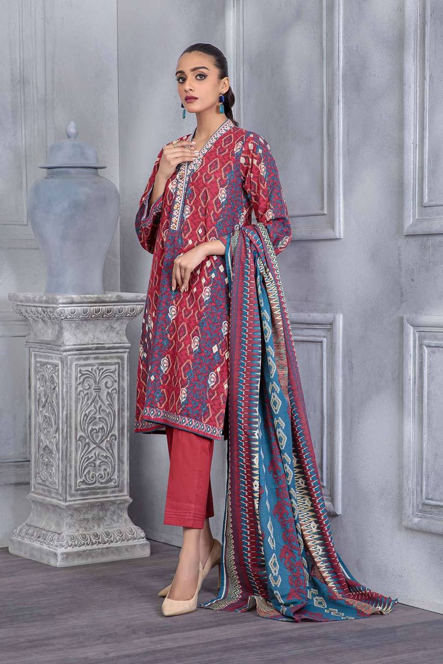 Awr213p37 Red Bonanza Satrangi Winter New Edition 2021