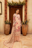 Pink Lotus Adan Libas Lamore Organza 2021