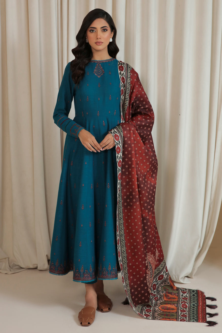 Jazmin Ballet Flare Winter Collection 2022 Online Shopping