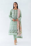 Beechtree Pristine Mint-Printed-3P-Khaddar Winter Collection Online Shopping