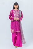 Beechtree Fushia Blush-Embroidered-3P-Cambric Winter Collection Online Shopping