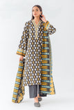 Beechtree Exuberant Ikat-Printed-3P-Cotton Satin Winter Collection Online Shopping