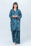 Beechtree Enchanting Blues-Printed-2P-Linen Winter Collection Online Shopping