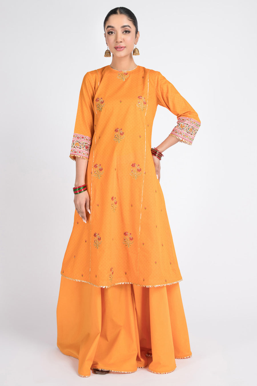 Kayseria C4603 Yellow Eid Lawn 2022 Online Shopping