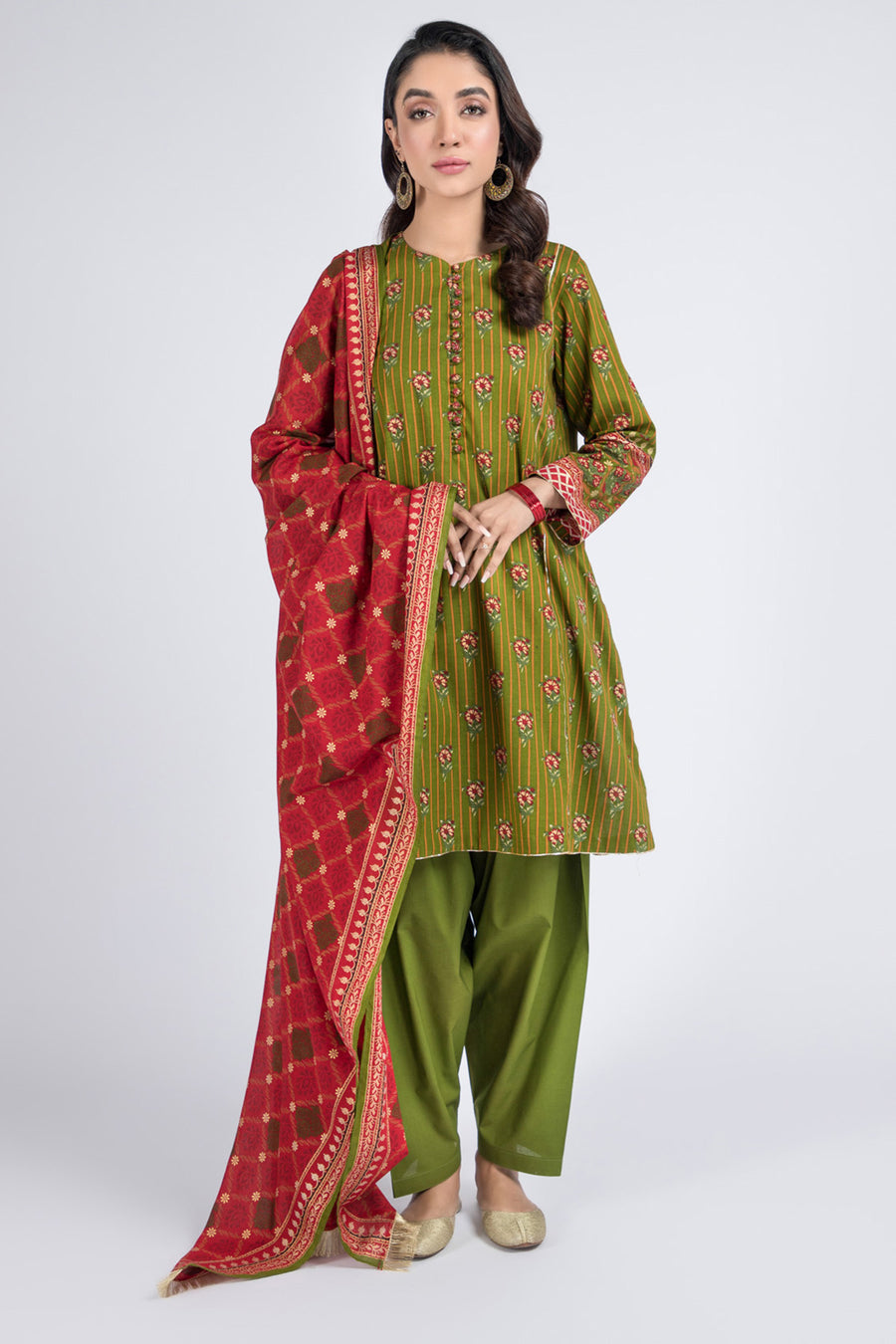 Kayseria C4640 Green Eid Lawn 2022 Online Shopping