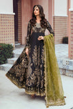 Maria B Black CST-703 Sateen Collection Online Shopping