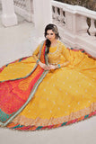 Maria B Yellow CST-705 Sateen Collection Online Shopping