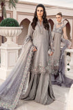 Maria B Grey CST-707 Sateen Collection Online Shopping