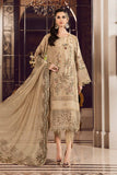 Maria B Beige CST-712 Sateen Collection Online Shopping