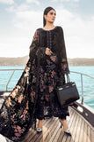 Maria B Black DL-1102 Winter Linen Collection Online Shopping