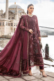 Maria B Aubergine DL-1103 Winter Linen Collection Online Shopping