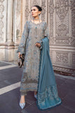 Maria B Grey DL-1104 Winter Linen Collection Online Shopping